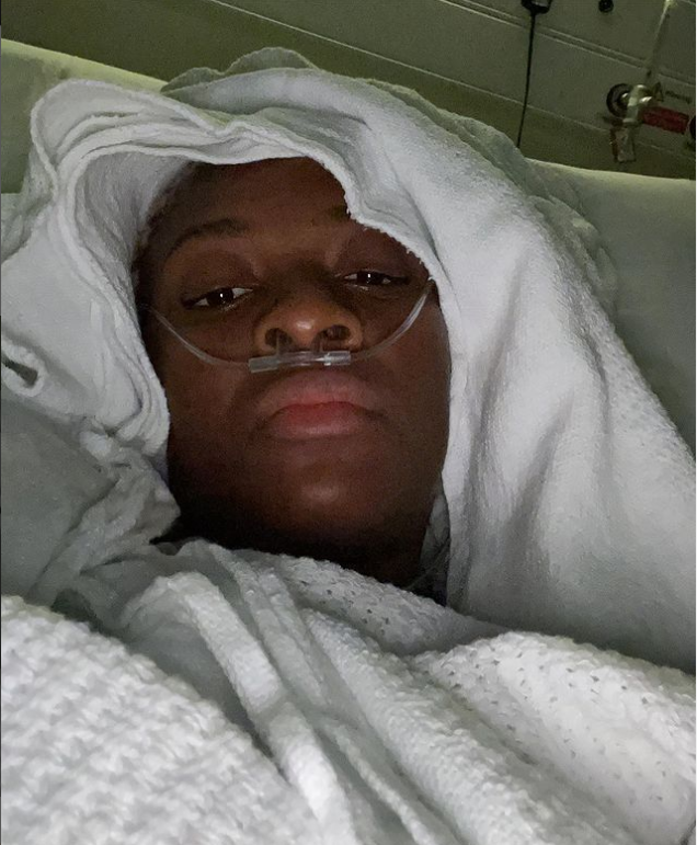 Bovi?s wife, Kris Asimonye grateful for life after undergoing a surgery for an ectopic pregnancy which ruptured one of her tubes (video)