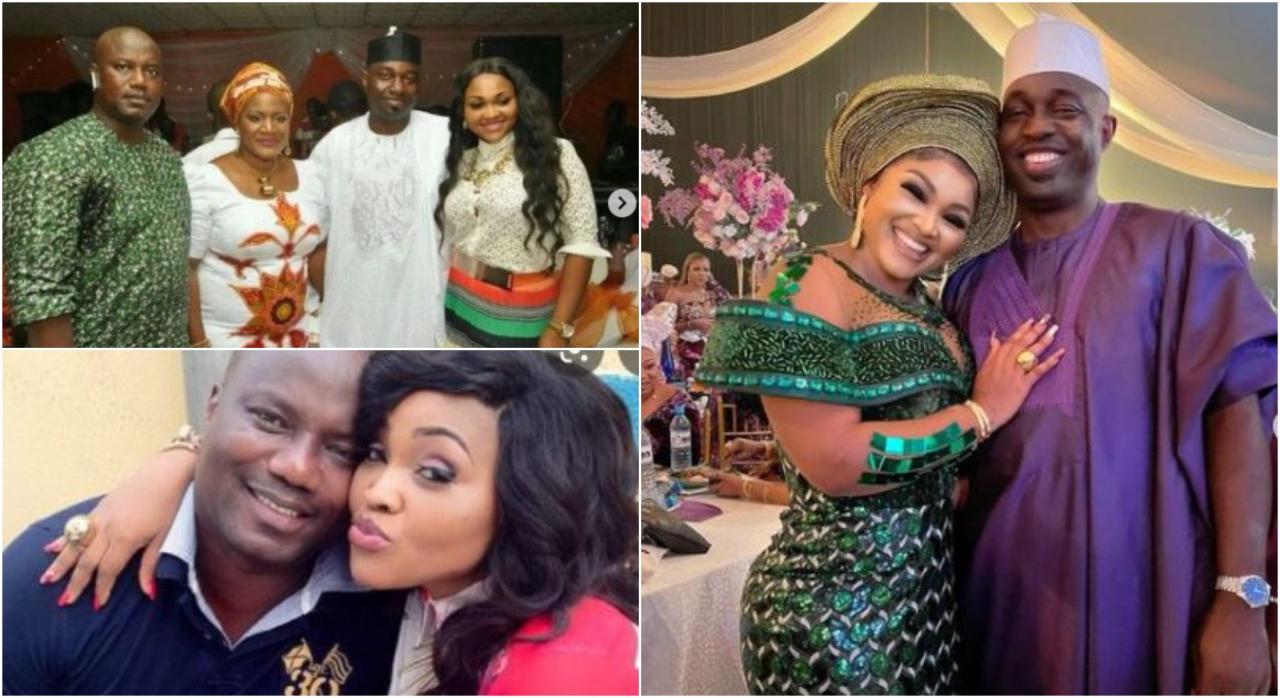 My current husband Kazim Adeoti and ex-husband, Lanre Gentry are not friends - Mercy Aigbe says on live TV (video)