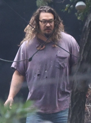 Jason Mamoa living in a van parked in his friend