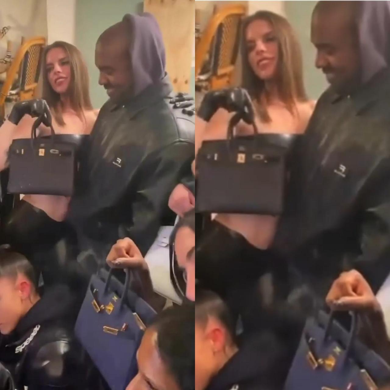 Kanye West gifts Julia Fox and her friends Birkin bags during her 32nd birthday celebration (video)