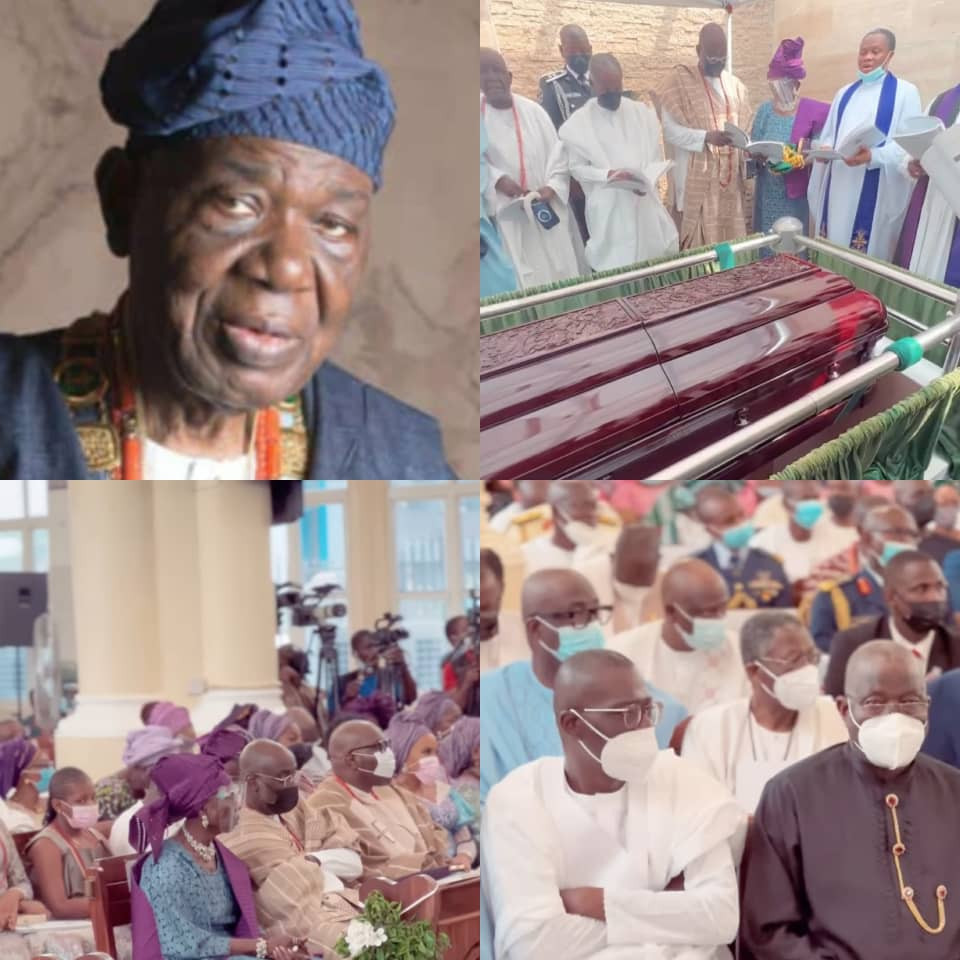 Osinbajo, Gowon, GEJ, others attend Shonekan?s funeral in Lagos (photos)