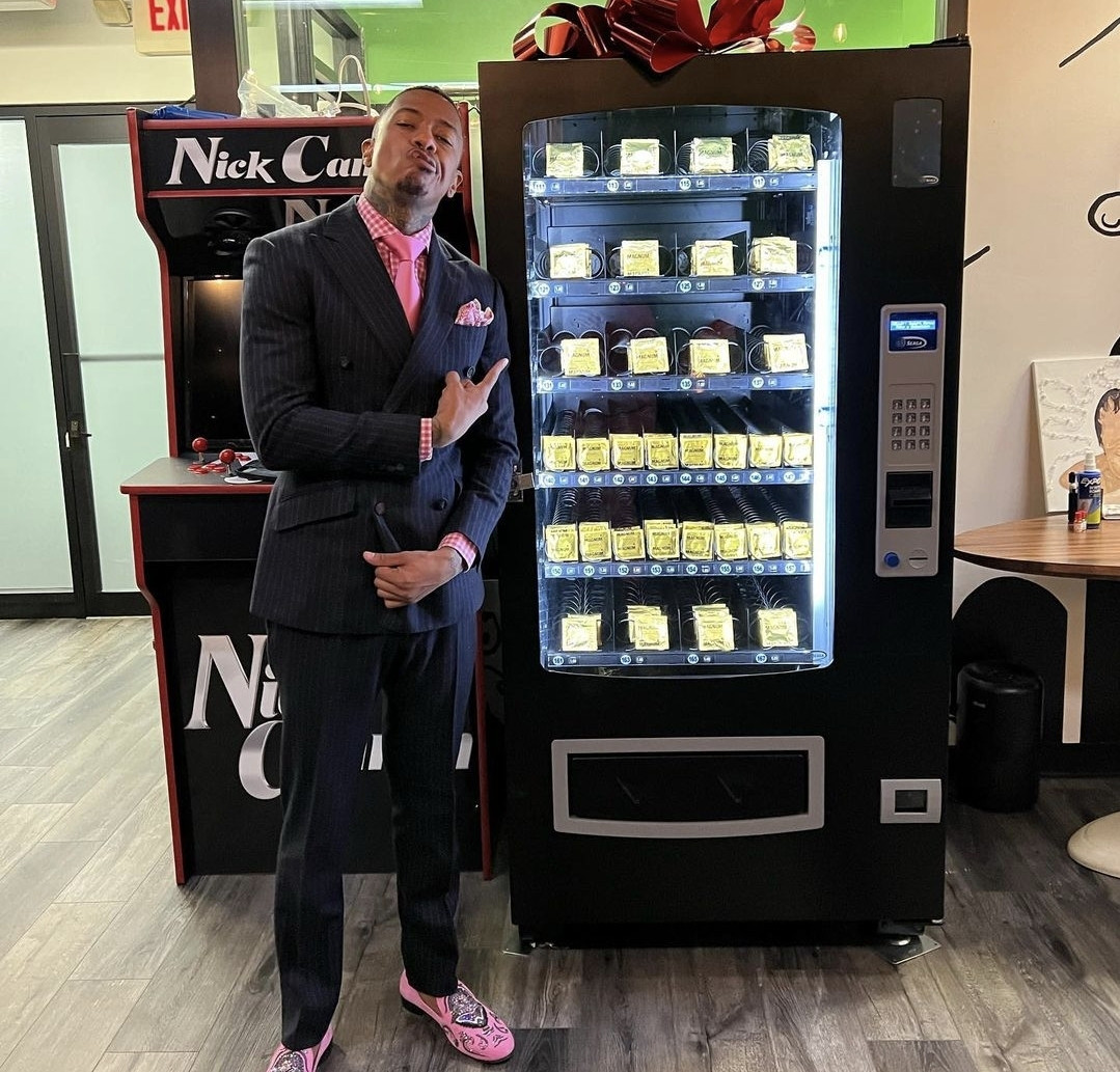 Kevin Hart sends Nick Cannon Vending Machine filled with Condoms following news he