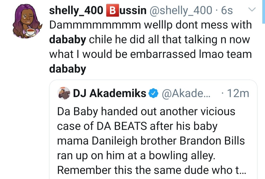 DaBaby and his crew beat up his baby mama, DaniLeigh