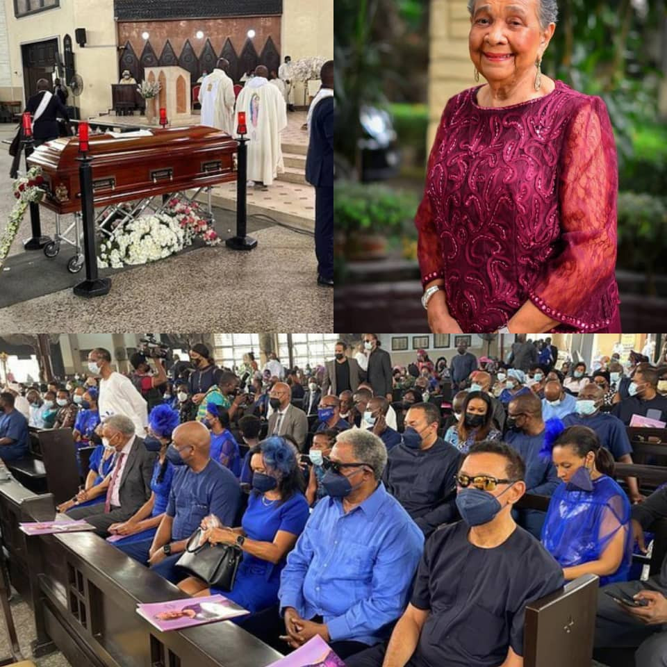 Photos from the funeral mass of Senator Ben Bruce