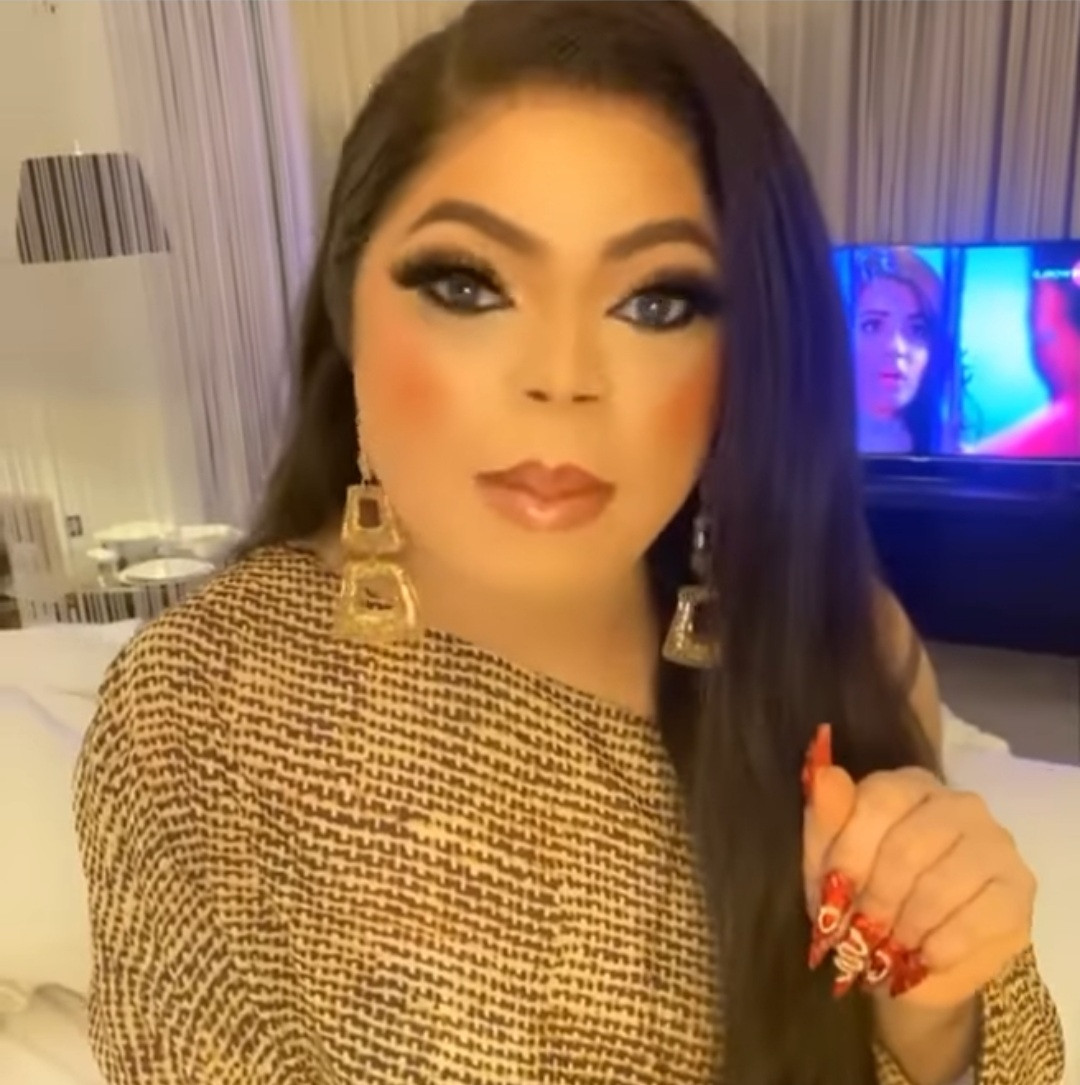 Bobrisky reacts after he was seen waiting to board a commercial plane despite boasting that he and his staff travel by private jet