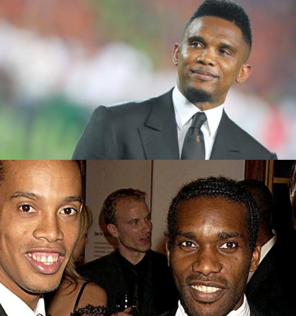 Jay Jay Okocha is in the same class with Ronaldinho - Samuel Eto