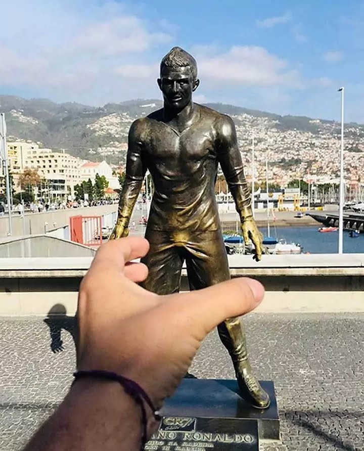Crotch of Cristiano Ronaldo