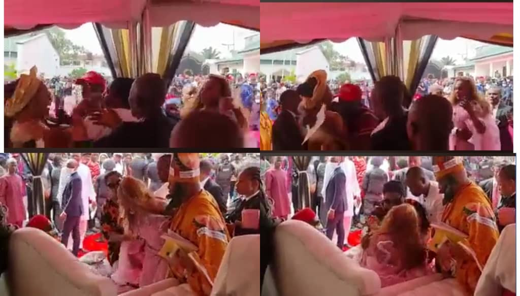 Watch clearer video of ex-Anambra first lady Ebele Obiano and Bianca Ojukwu