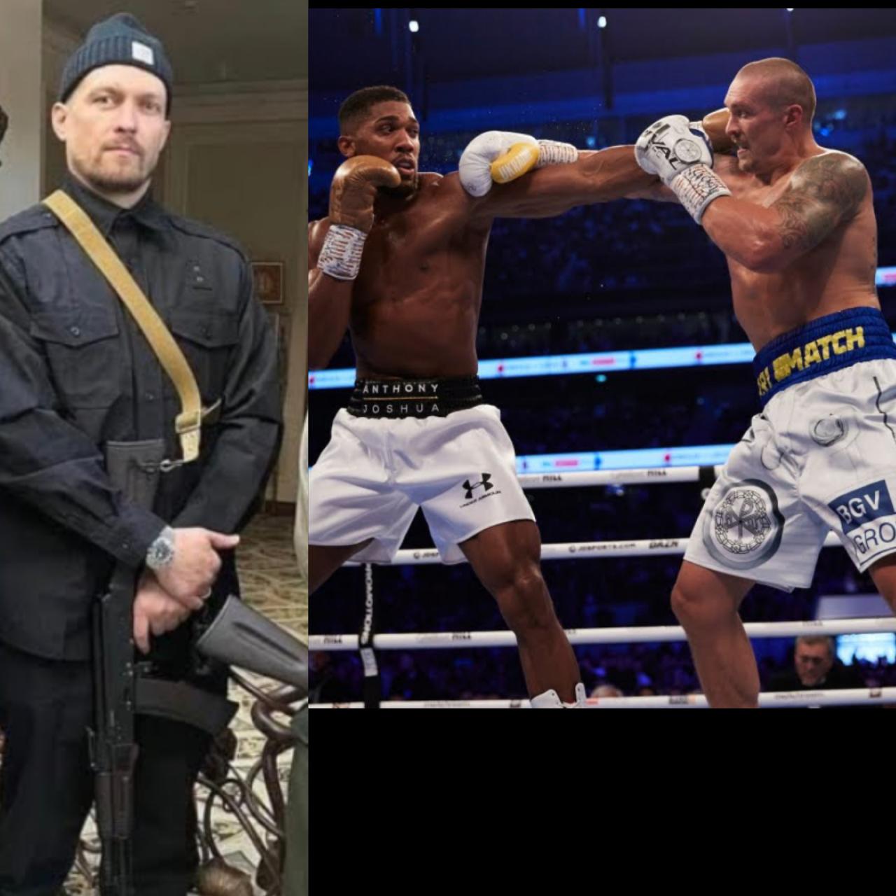 Oleksandr Usyk offered chance to leave Ukraine defence forces and train for Anthony Joshua rematch by government
