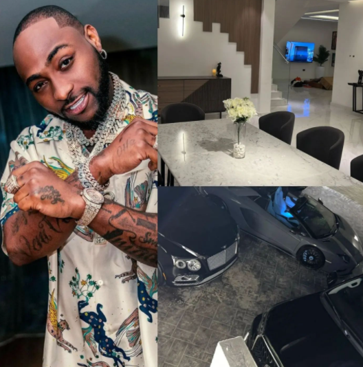 Singer Davido shows off the interior and exterior of his Banana Island home (photos/video)