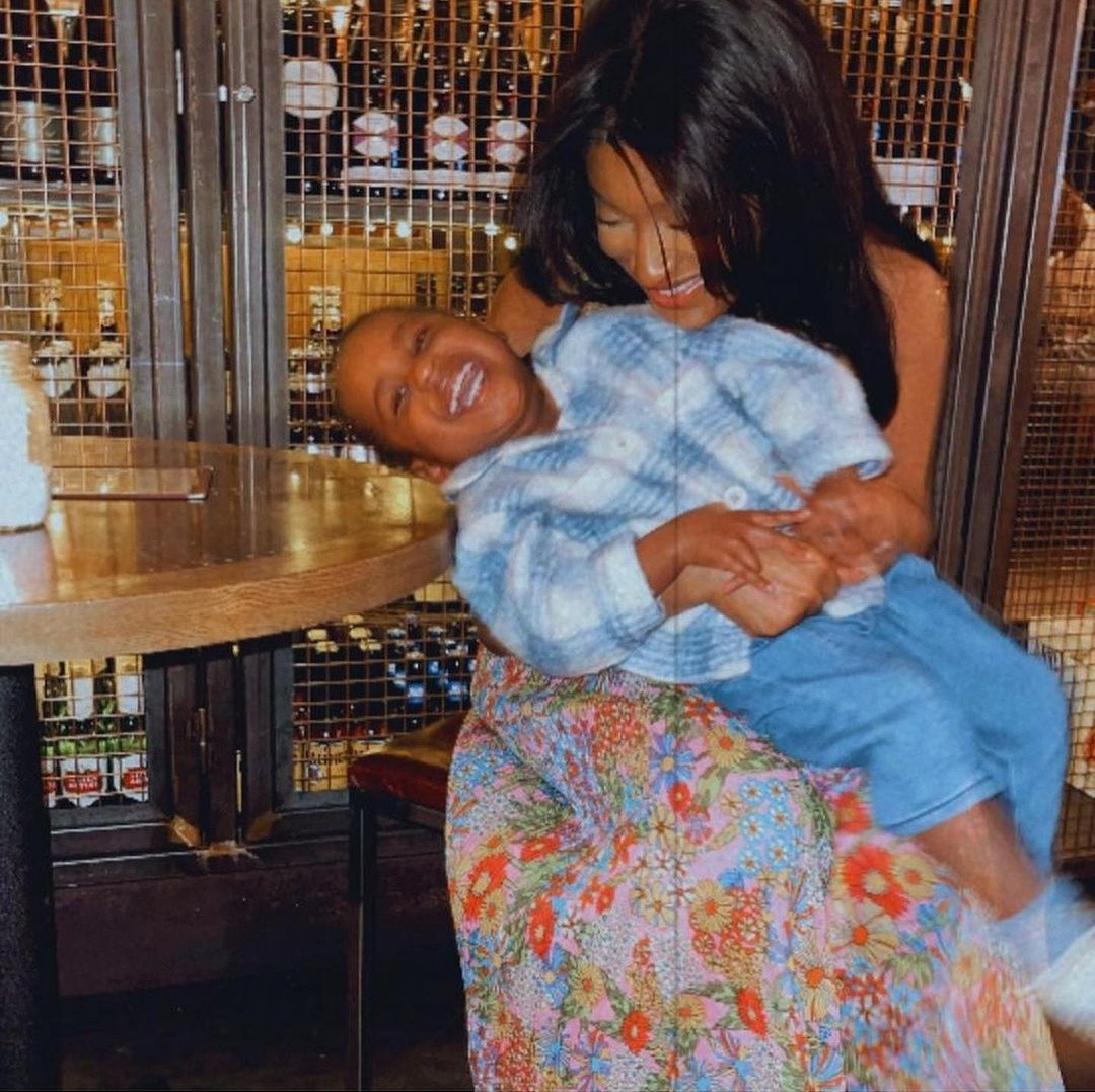 Larissa London shares photos of her son, allegedly fathered by Davido, as he turns 2