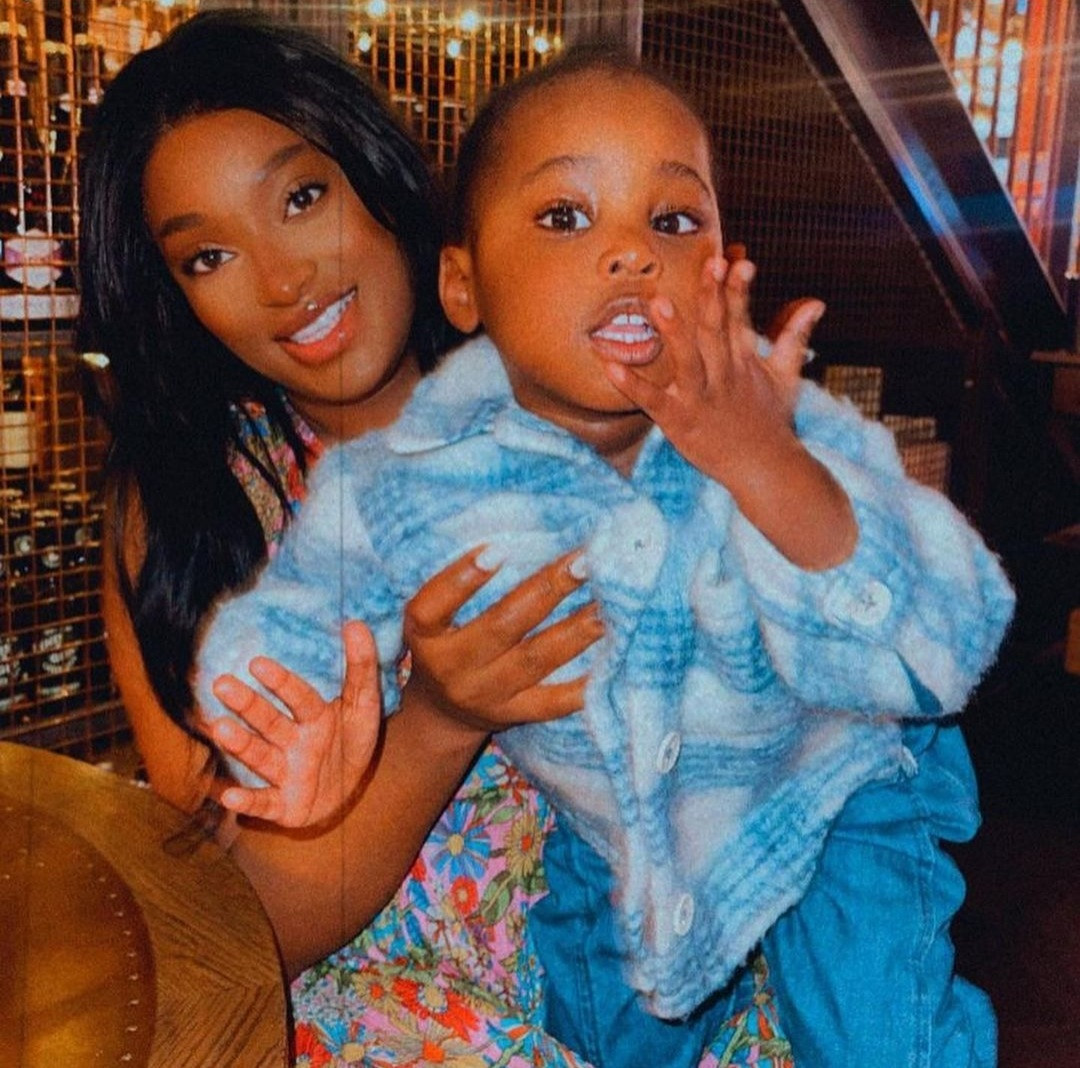 Larissa London shares photos of her son, allegedly fathered by Davido, as he turns 2