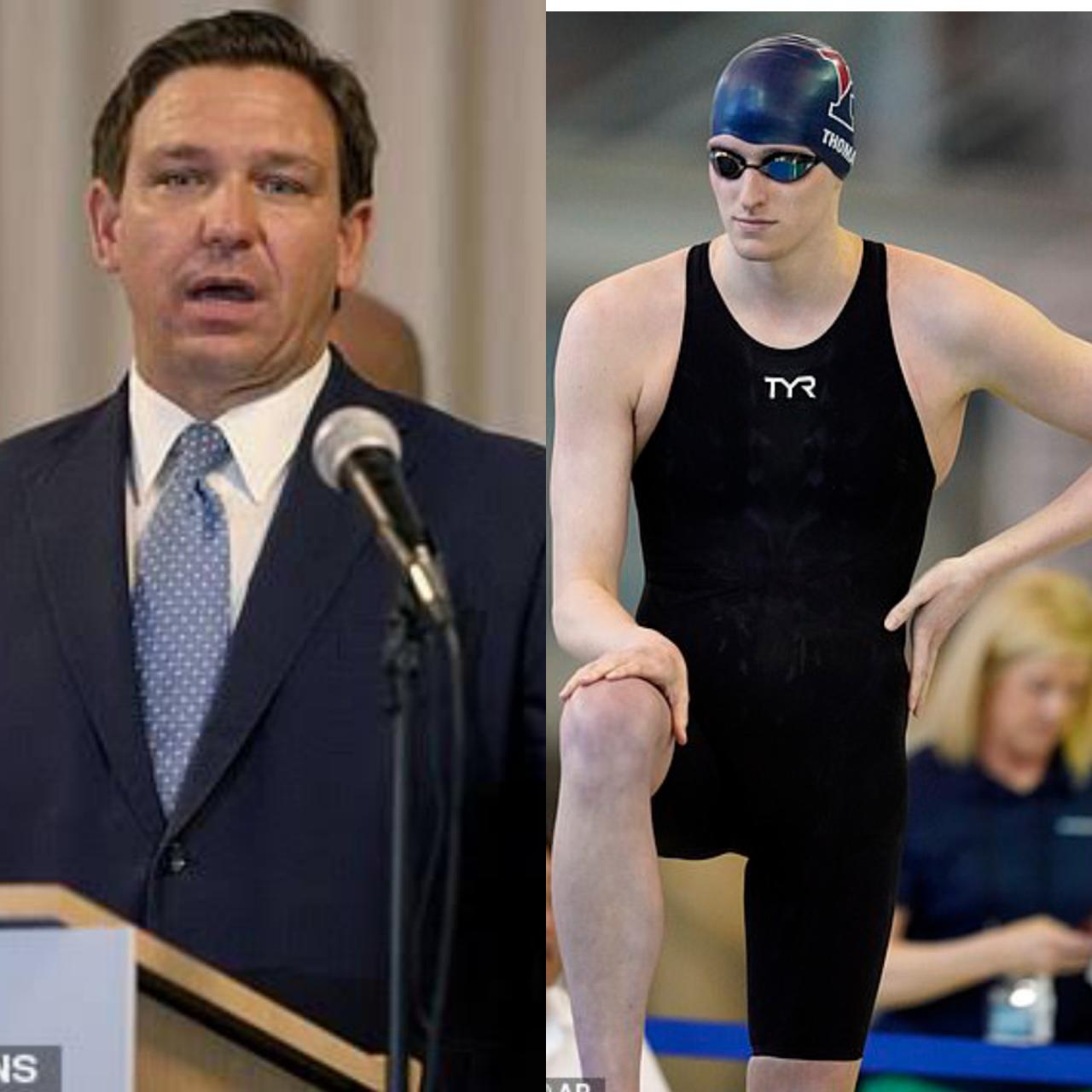 Florida governor Ron DeSantis rejects transgender swimmer Lia Thomas