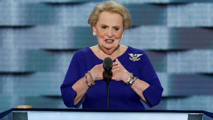 First female US secretary of state, Madeleine Albright dies at 84