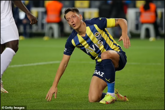 Former Arsenal star, Mesut Ozil posts cryptic message  after being excluded from  Fenerbahce squad indefinitely after being deemed