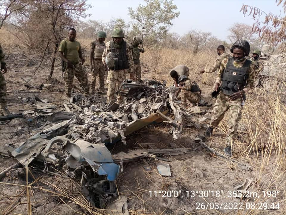 Wreckage of military jet that disappeared in 2021 found in Sambisa forest