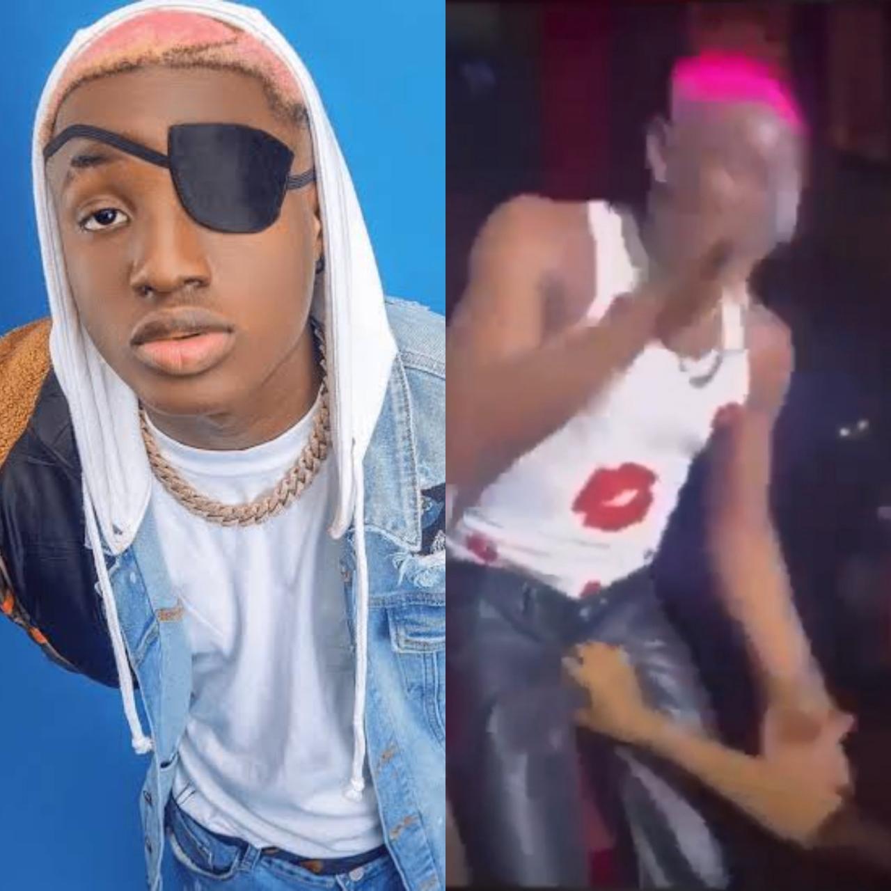 Singer Ruger sexually assaulted on stage (video)