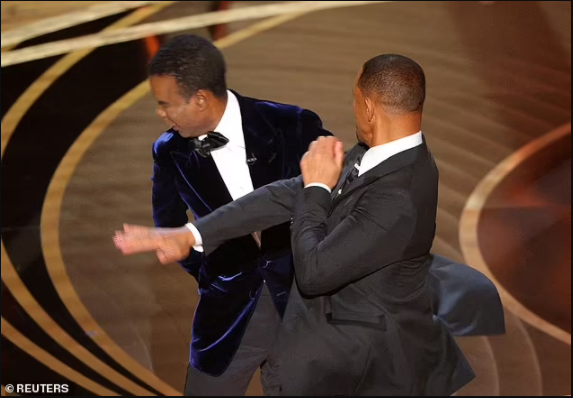 Celebrities, fans react to Will Smith slapping Chris Rock at the Oscars