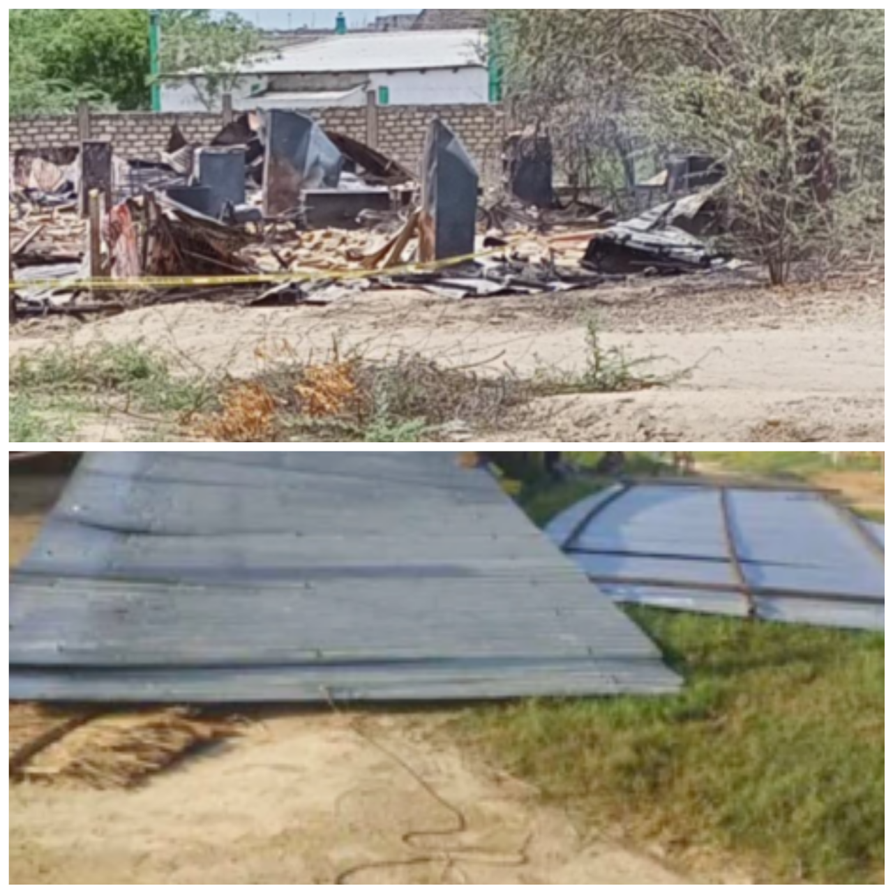 Senior pastor demolishes church after catching his wife kissing assistant pastor 