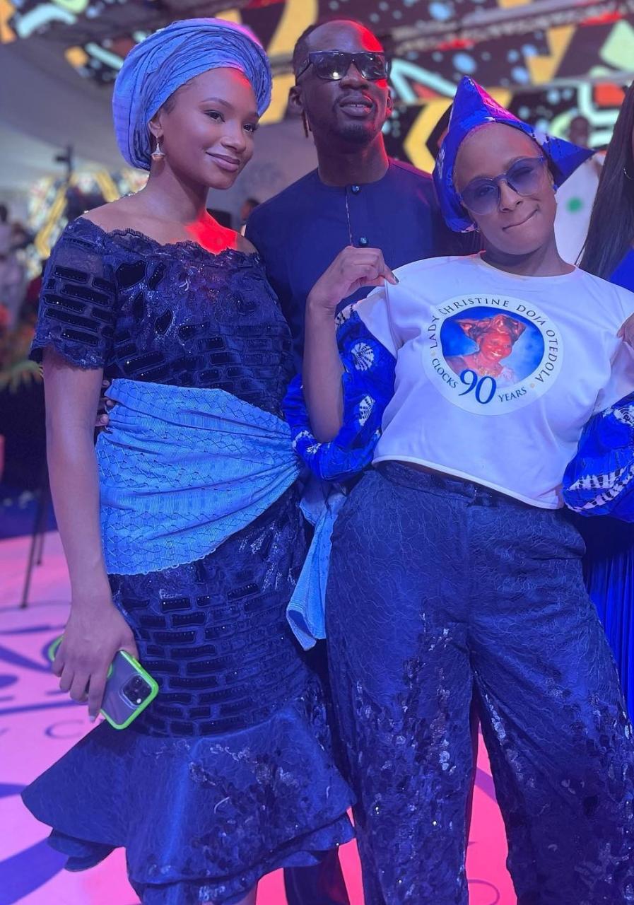 "Better find me my own" - DJ Cuppy congratulates her sister Temi and Mr Eazi on their engagement, reveals she introduced the couple to each other