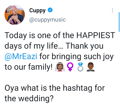  "Better find me my own" - DJ Cuppy congratulates her sister Temi and Mr Eazi on their engagement, reveals she introduced the couple to each other 