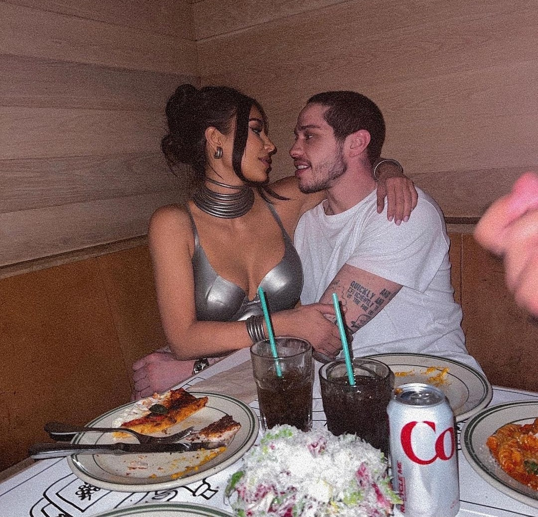 Kim Kardashian shares loved-up photos with Pete Davidson