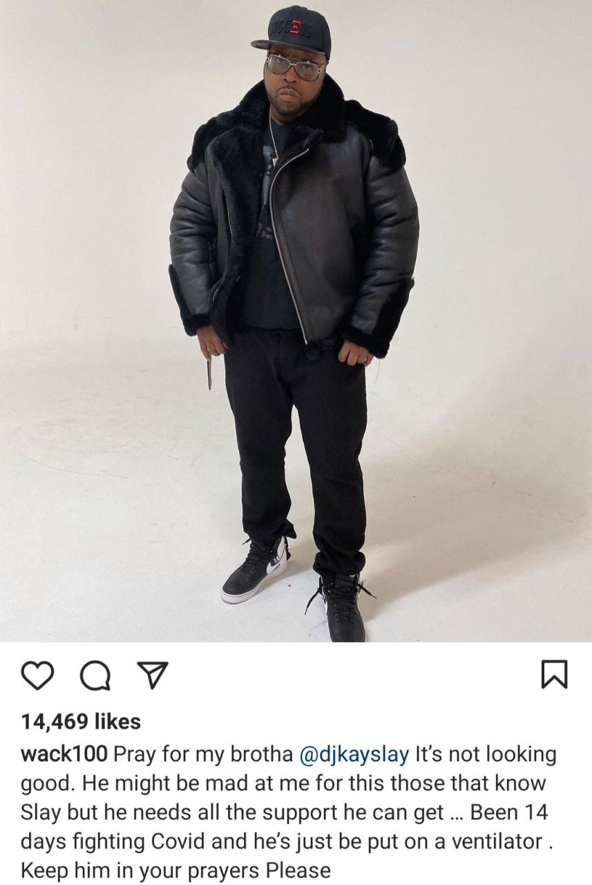 Veteran DJ Kay Slay dies after 4-month battle with Covid-19 