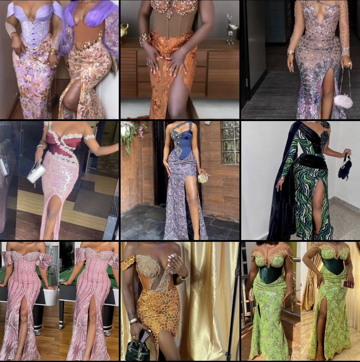 No lagos wedding is complete without ladies with long slit to show their thighs and net blouse to show top of chest - BBNaija?s Leo Da Silva