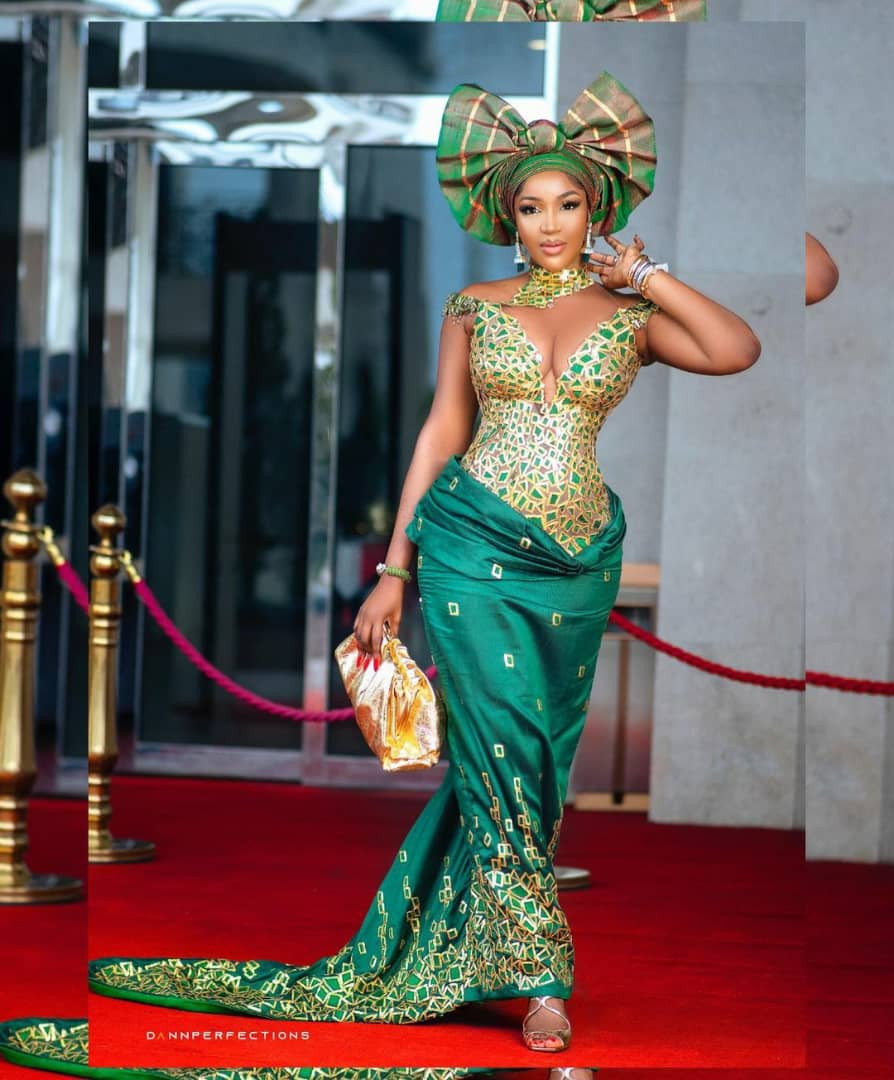 Ini Edo, Joke Silva, Uche Jombo, Chidi Mokeme, Julius Agwu, Hilda Dokubo, others at Rita Dominic and Fidelis Anosike