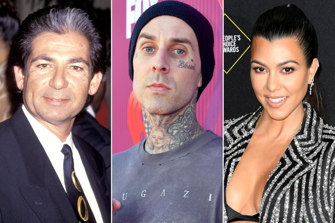 Travis Barker went to Kourtney Kardashian