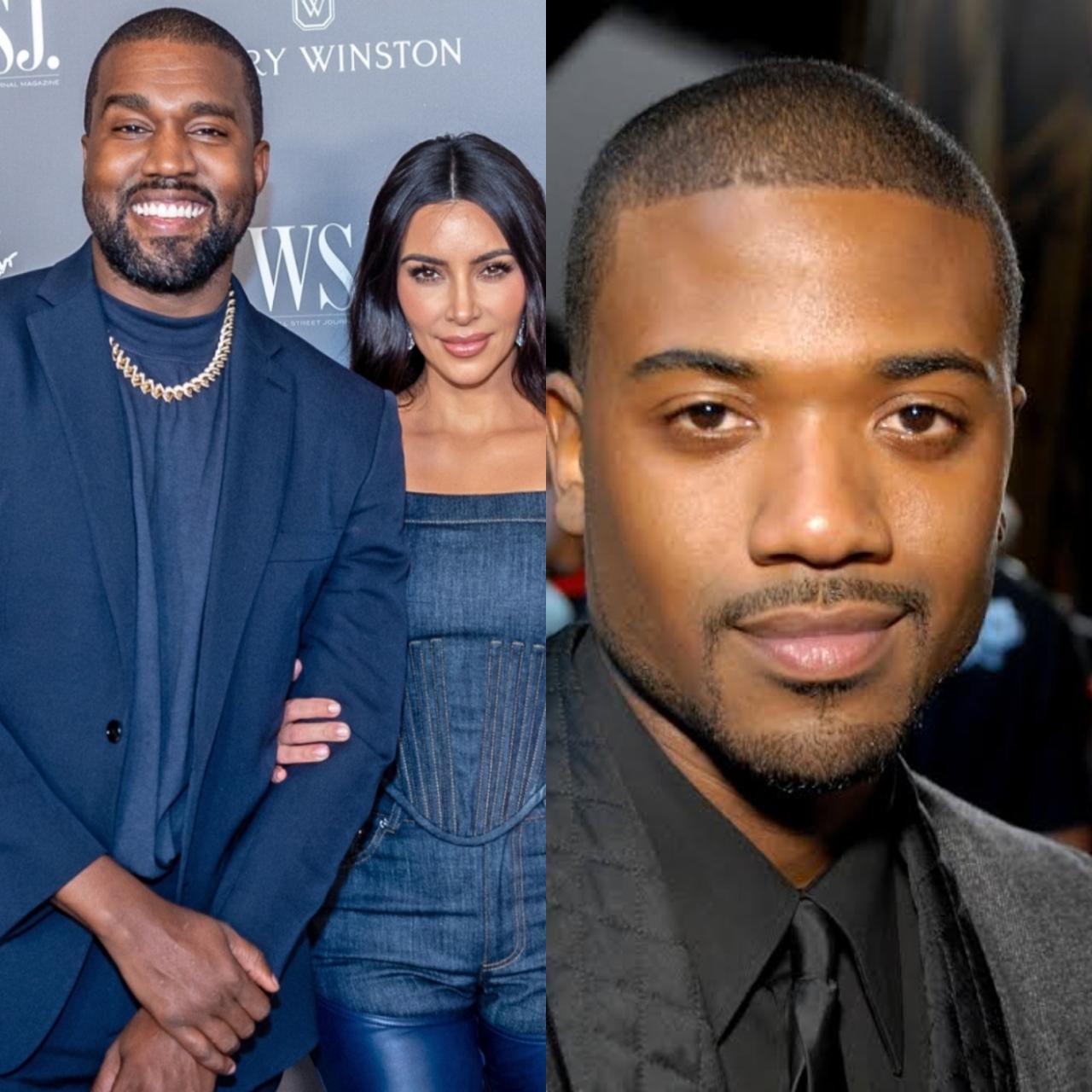 "All of this is a lie" Ray J responds to video of Kim Kardashian claiming Kanye West collected the computer and hard drive containing her sex tape and delivered it to her