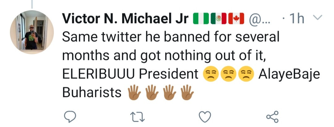 Nigerians react as Buhari returns to Twitter after 11 months following Twitter ban