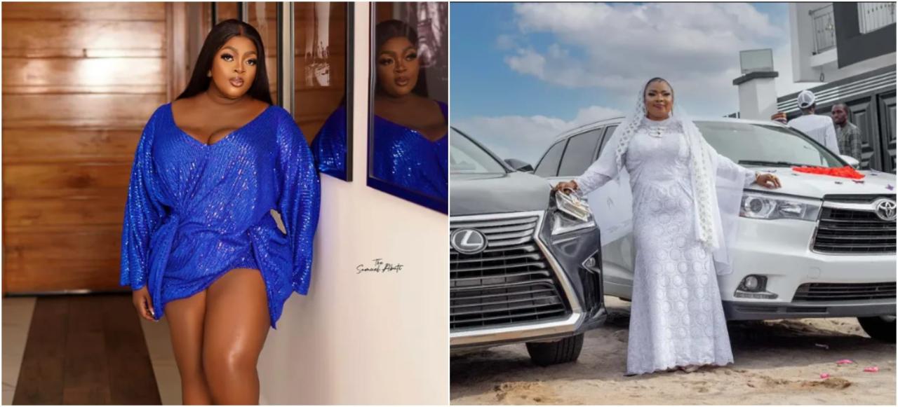 "President of beefers" Laida Bakre slams her colleague Eniola Badmus over comment she made on her post celebrating her new cars