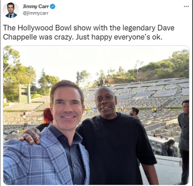 Dave Chappelle attacked on stage during stand-up show in Los Angeles (video)