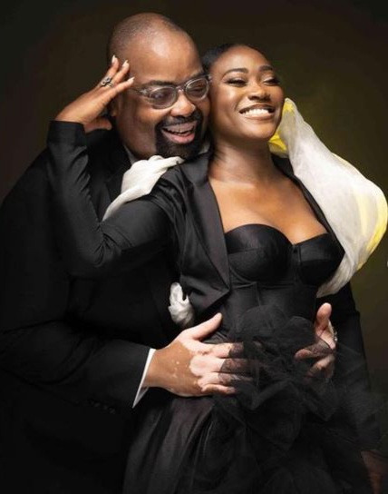 Checkout pre-wedding photos of NBA president Olumide Akpata and his bride, Osayamon Ogbebor