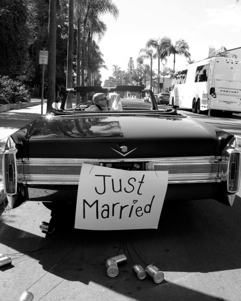 Till death do us part -  Travis Barker and Kourtney Kardashian share photos from their wedding 