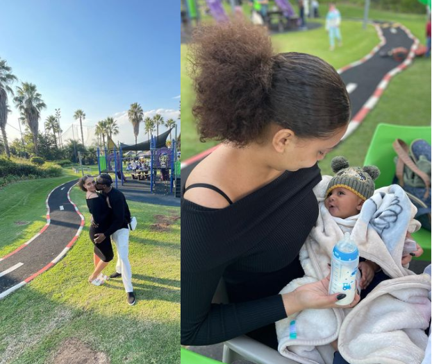 Reality TV star, Omashola shares adorable family photos with his fianc?e and their son