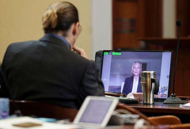 Kate Moss debunks claim of ex Johnny Depp pushing her down stairs as she testifies at Amber Heard defamation trial