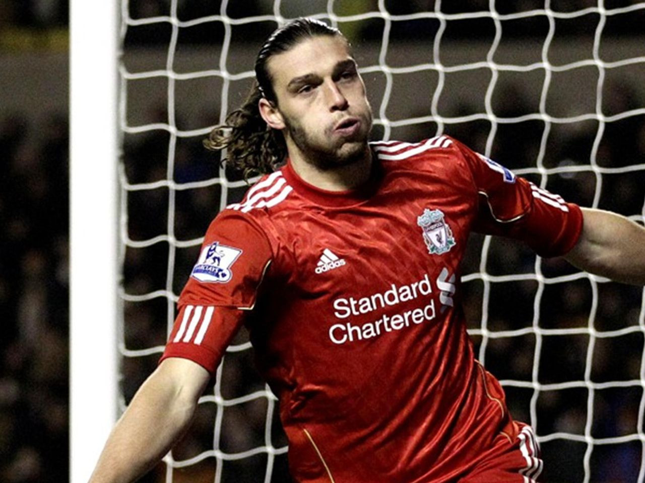  Footballer Andy Carroll pictured asleep on a bed with female bar manager just two weeks before his wedding to Billi Mucklow (photos)