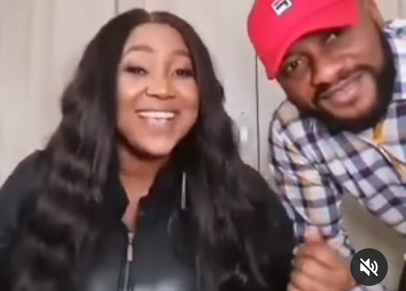 Yul Edochie and second wife share video of them singing together (watch)