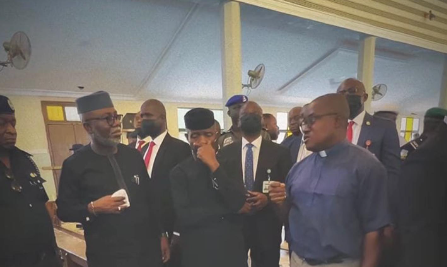 Osinbajo visits St Francis church where over 50 persons including children were massacred  (photos/video)