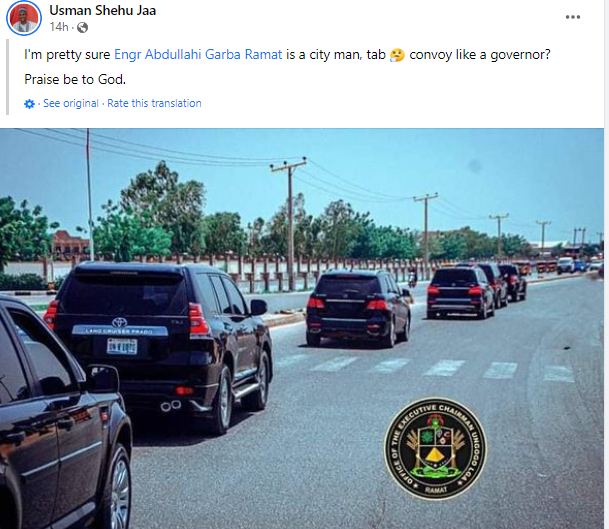 Trending photos and videos of a local government chairman