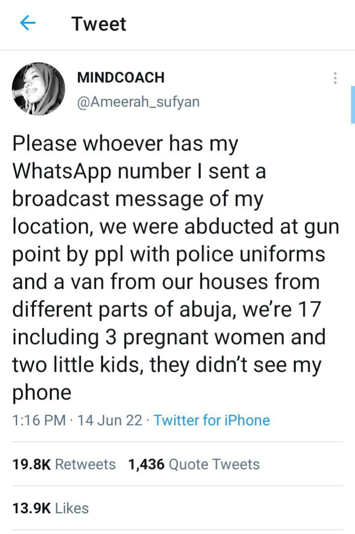 Abuja Lady who raised false kidnap alarm finally speaks, apologizes for misleading the public