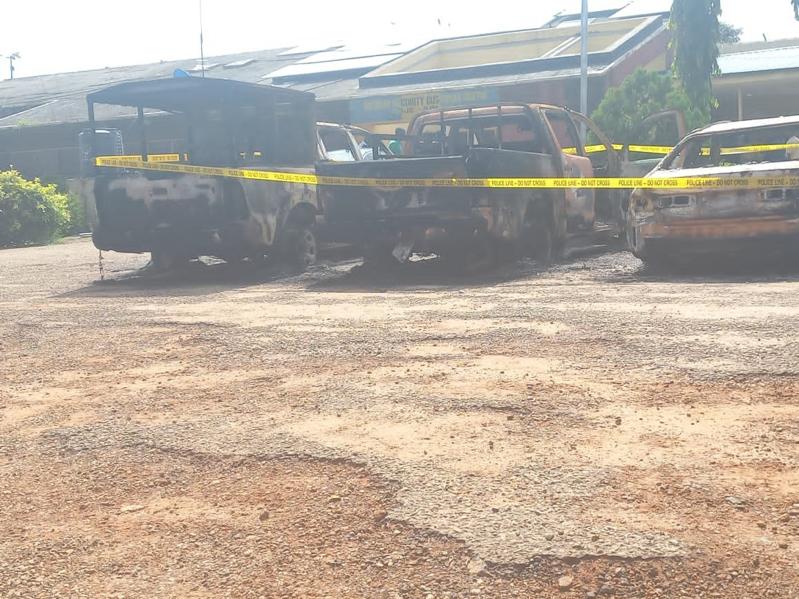 Photos from Kuje prison after the attack by terrorists 