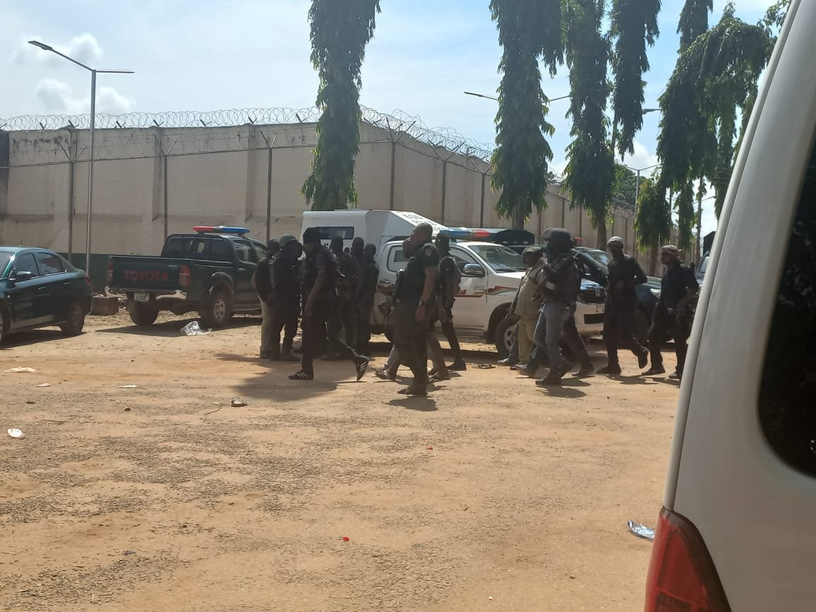 Photos from Kuje prison after the attack by terrorists 