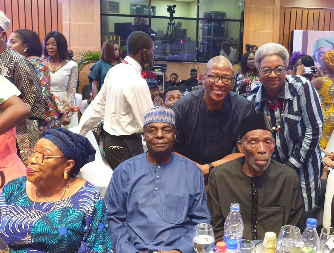 Photos and video from the 80th birthday celebration of veteran actor, Olu Jacobs