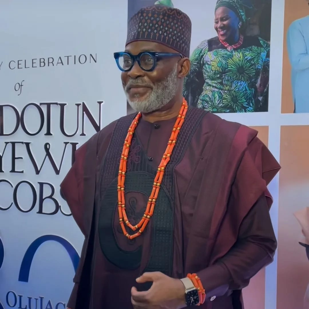 Photos and video from the 80th birthday celebration of veteran actor, Olu Jacobs