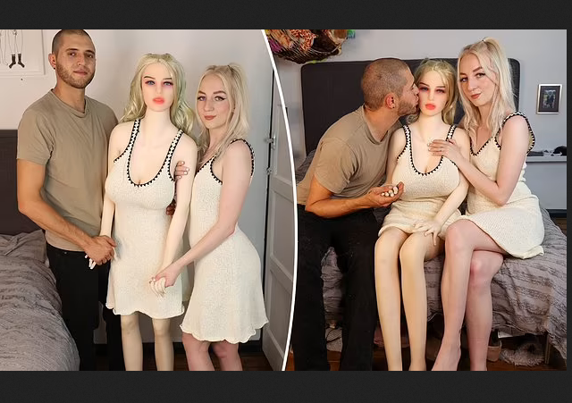 Woman buys a sex doll that looks exactly like her for her boyfriend after getting tired of his high libido (photos)