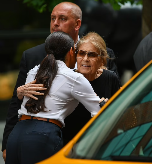 Prince Harry and Meghan Markle spotted leaving NYC Italian restaurant hours after Harry