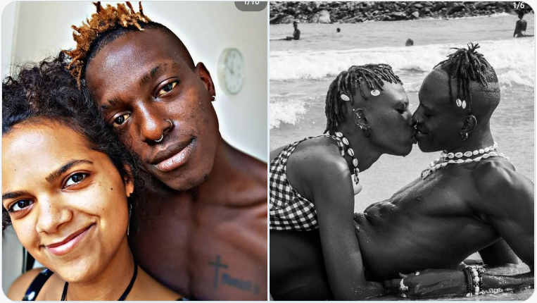Photos of the women #BBNaija housemate, Hermes is in an intimate relationship with